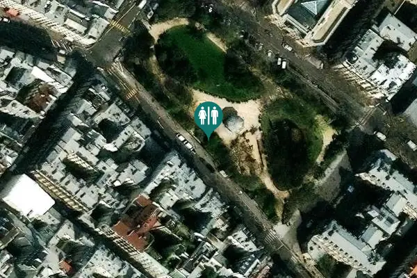 Satellite view of Rue de Bretagne 61 Toilet