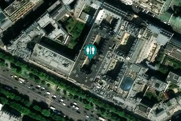 Satellite view of Avenue des Champs-Élysées 76 Toilet