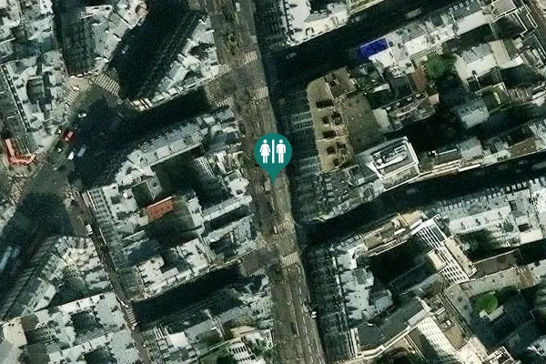 Satellite view of Boulevard Raspail 93 Toilet