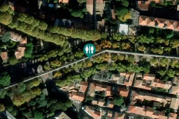 Satellite view of Boulevard des Arceaux 55 bis Toilet