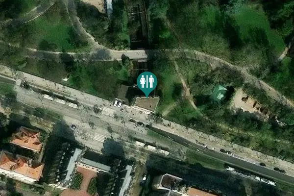 Satellite view of Boulevard Jourdan 24 Toilet
