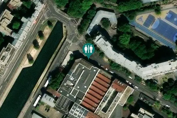 Satellite view of Rue des Écluses Saint-Martin 28 Toilet