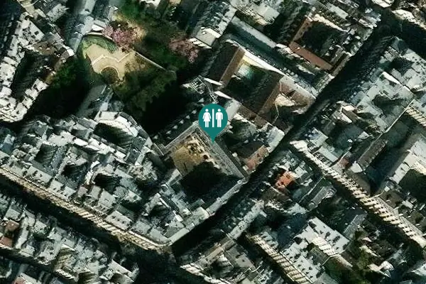 Satellite view of Rue du Temple 71 Toilet