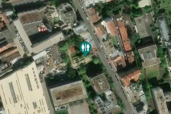 Satellite view of Rue Thiers 44 Toilet