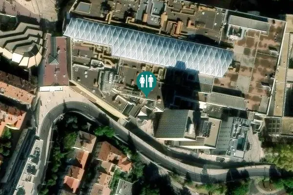 Satellite view of Rue des Pertuisanes 1 Toilet