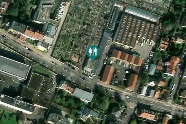 Satellite view of Allée des Ifs Toilet