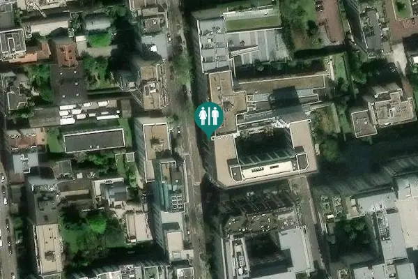 Satellite view of Rue d'Aguesseau 117 Toilet