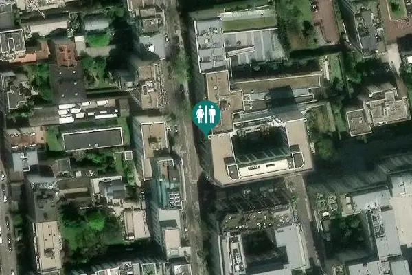 Satellite view of Rue d'Aguesseau 117 Toilet