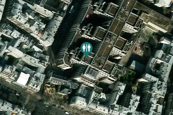 Satellite view of Rue des Saints-Pères 47 Toilet