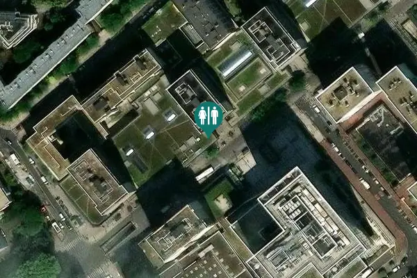 Satellite view of Rue d'Alsace 23 Toilet