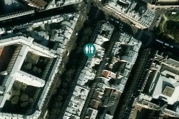 Satellite view of Boulevard Saint-Michel 31 Toilet