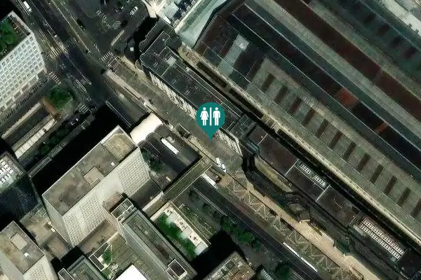 Satellite view of Rue de Bercy Toilet