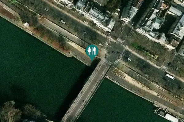 Satellite view of Toilettes