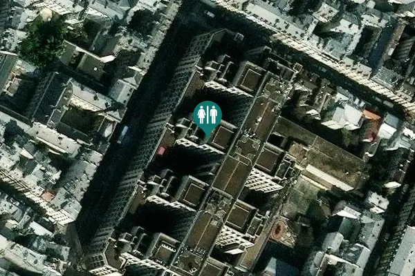Satellite view of Rue des Saints-Pères 39 Toilet