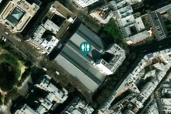 Satellite view of Rue Eugène Spuller 4 Toilet
