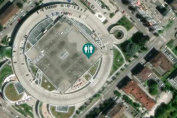 Satellite view of Avenue du Parmelan 25 Toilet