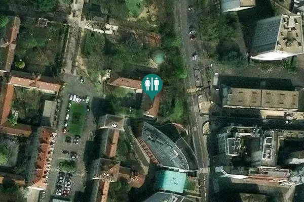 Satellite view of Rue de la Santé 86 Toilet