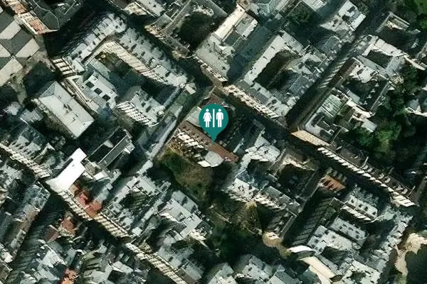 Satellite view of Rue des Francs Bourgeois 39 Toilet