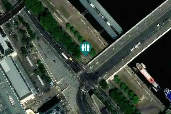 Satellite view of Quai d'Austerlitz Toilet