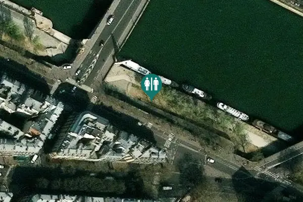 Satellite view of Port de la Tournelle Toilet