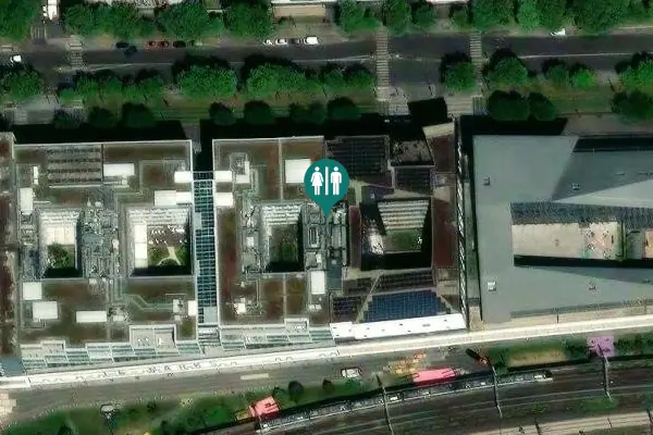 Satellite view of Boulevard Macdonald 157 Toilet