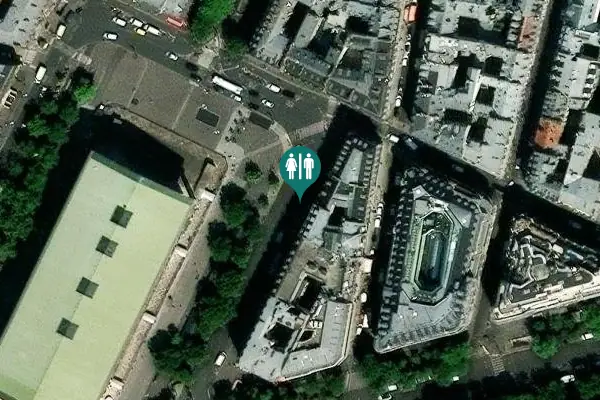 Satellite view of Place de la Madeleine 22 Toilet