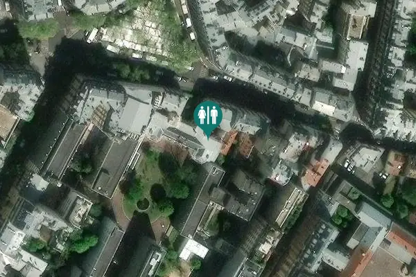 Satellite view of Rue d'Auteuil 43 Toilet