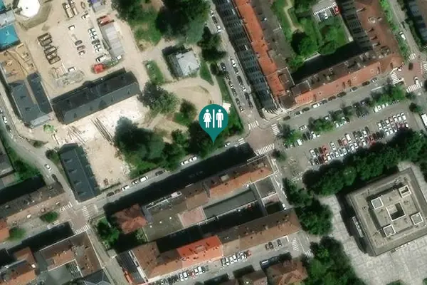 Satellite view of Rue de la Paix 22 Toilet