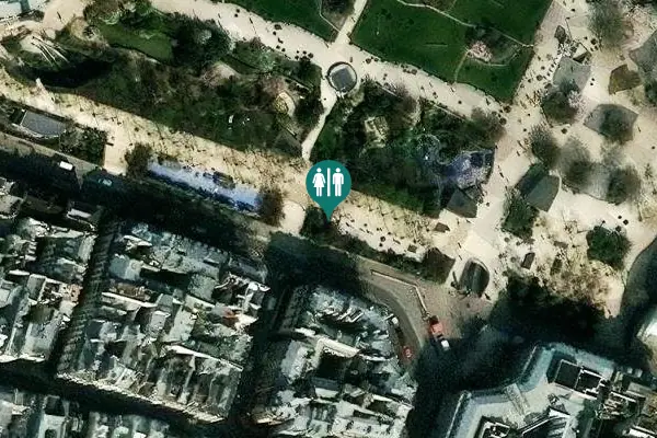 Satellite view of Souterrain Grande Boucle (Voie BCL) Toilet