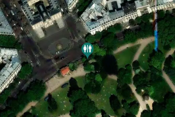 Satellite view of Avenue Michal Toilet