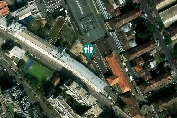 Satellite view of Chemin de Ronde Toilet