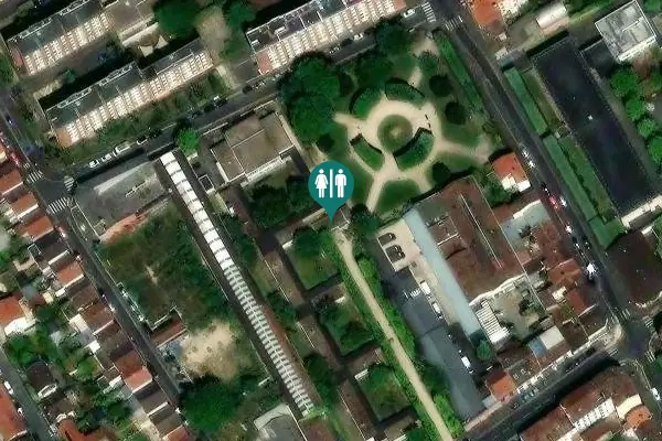 Satellite view of Rue Jean-Marie Poulmarch 18 Ter Toilet