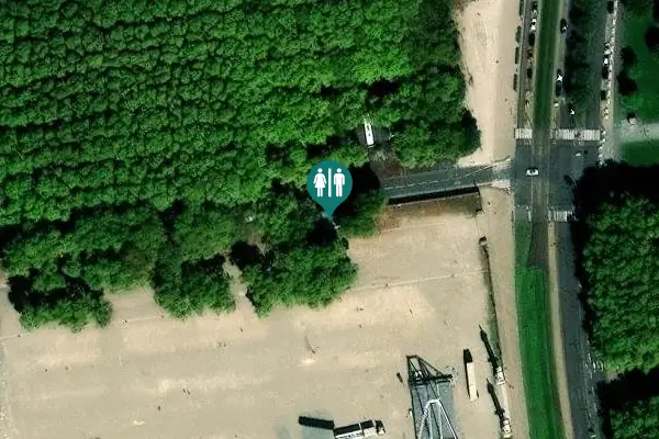 Satellite view of Esplanade des Quinconces Toilet
