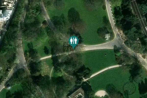 Satellite view of Sentier du Tunnel Toilet