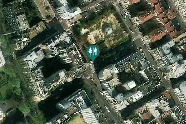Satellite view of Rue La Quintinie 7 Toilet